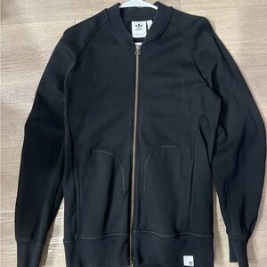 Adidas Men's Black Zip-Up Sweater